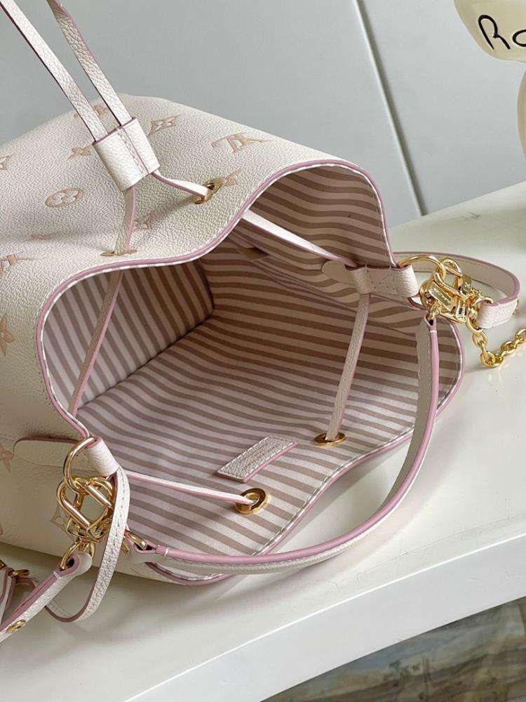 NeoNoe Monogram Leather Top Handle Bag