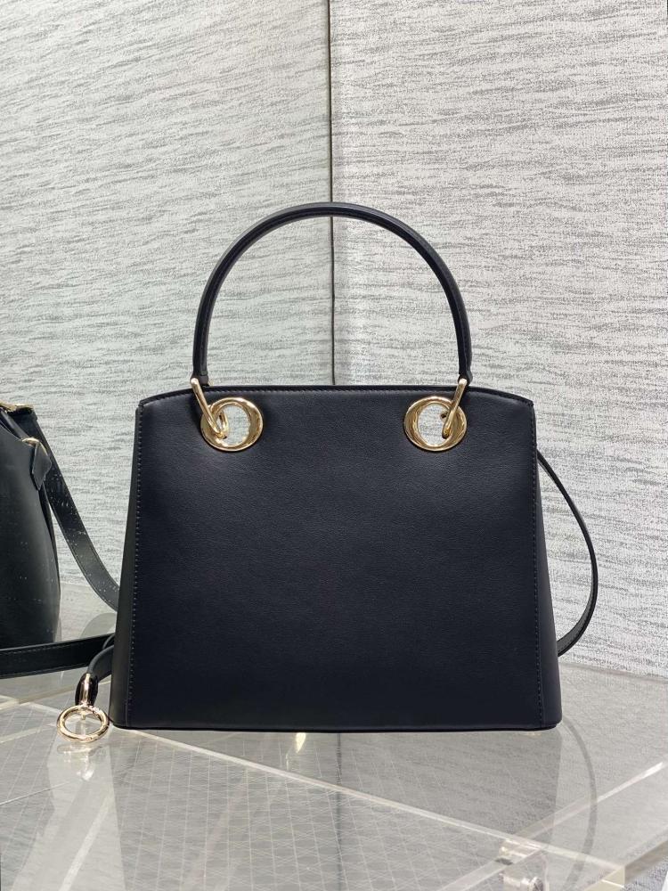 Luxury Leather Top Handle Bag