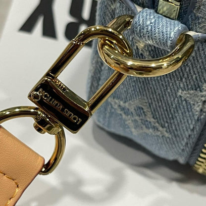 Elegant Stylish Blue Denim Shoulder Bag