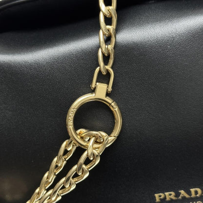 Classic Leather Shoulder Bag
