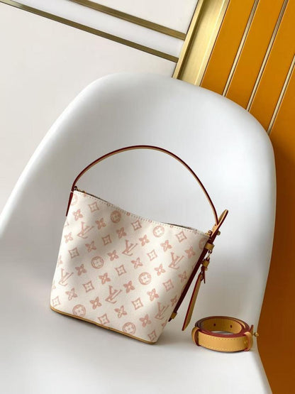 Leather Top Handle Bag