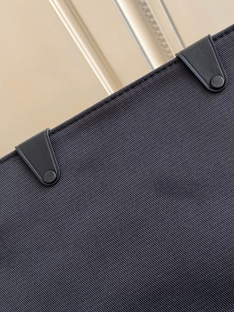 Modern Studded Leather Travel Bag