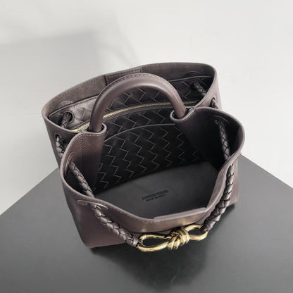 Leather Top Handle Bag