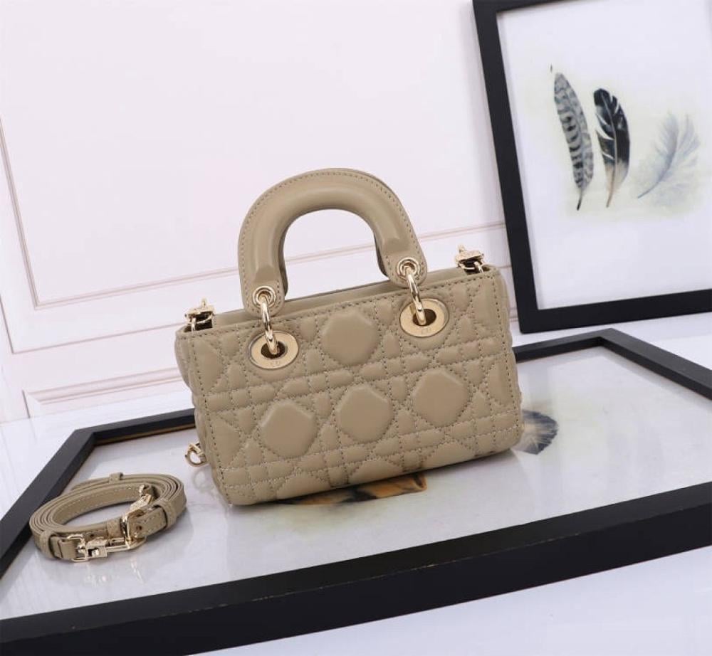 Alma Gold Lambskin Crossbody Bag