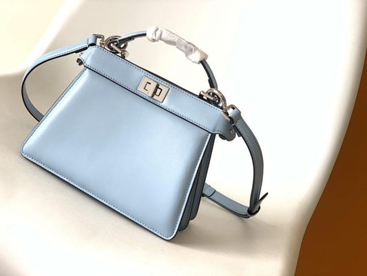 Leather Top Handle Bag