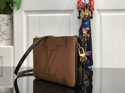 Leather Top Handle Bag