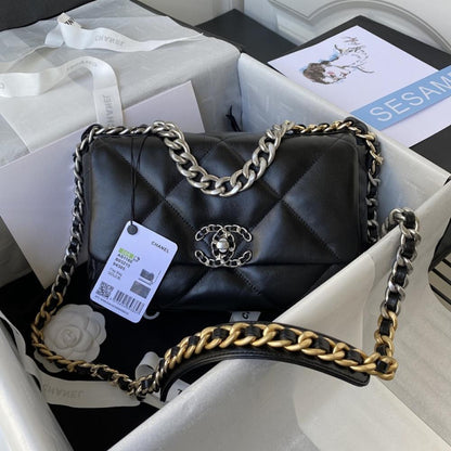 Silver Quilted Shoulder Bag
