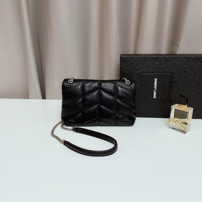 Leather Top Handle Bag
