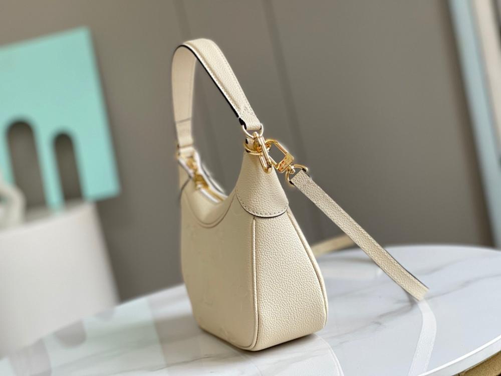 Modern Monogram Leather Shoulder Bag
