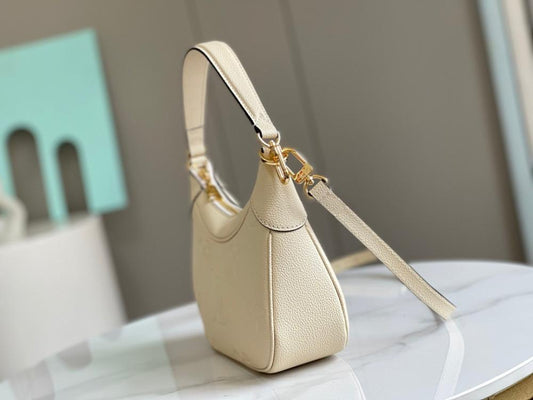 Modern Monogram Leather Shoulder Bag