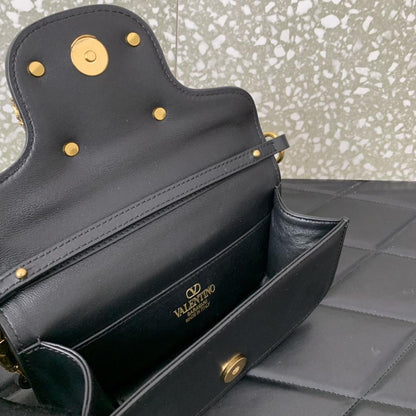 Crystal-Embellished Calfskin Wallet
