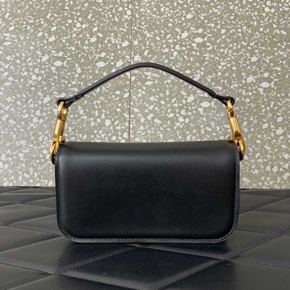Crystal-Embellished Calfskin Wallet