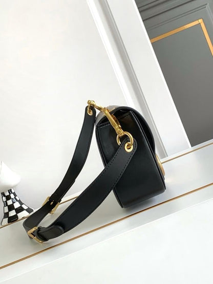 Luxury Calfskin Shoulder Bag – Limited Edition