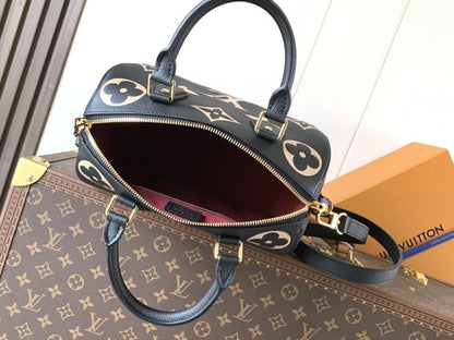 Leather Top Handle Bag