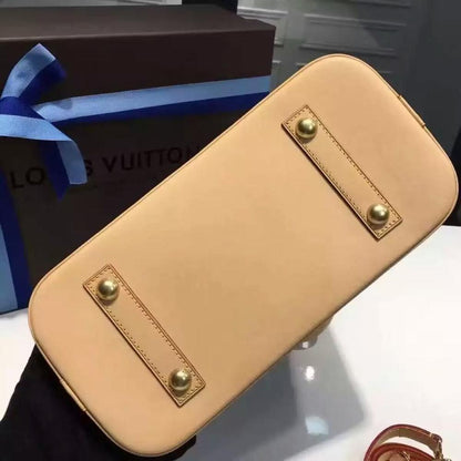 Classic Leather Top Handle Bag