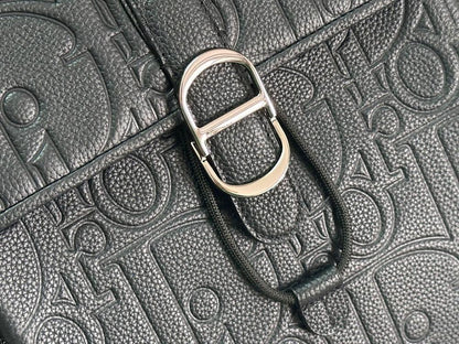 Modern Luxury Black Calfskin Bag