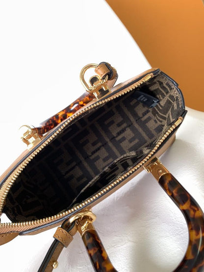 Calfskin Top Handle Bag