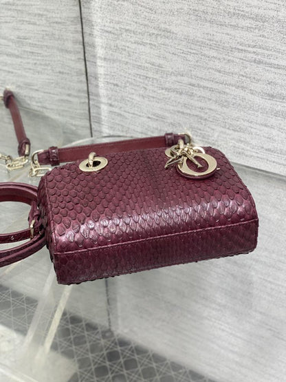 Leather Top Handle Bag