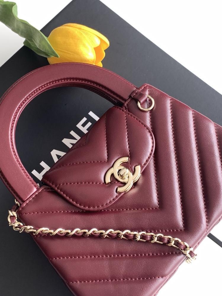 Alma Leather Top Handle Bag