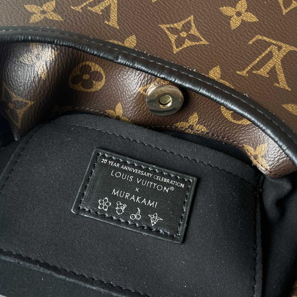 Luxury Monogram Leather Hobo Bag – Limited Edition