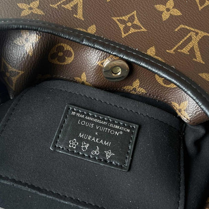 Luxury Monogram Leather Hobo Bag – Limited Edition