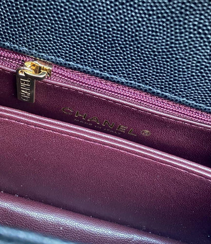 Classic Leather Top Handle Bag