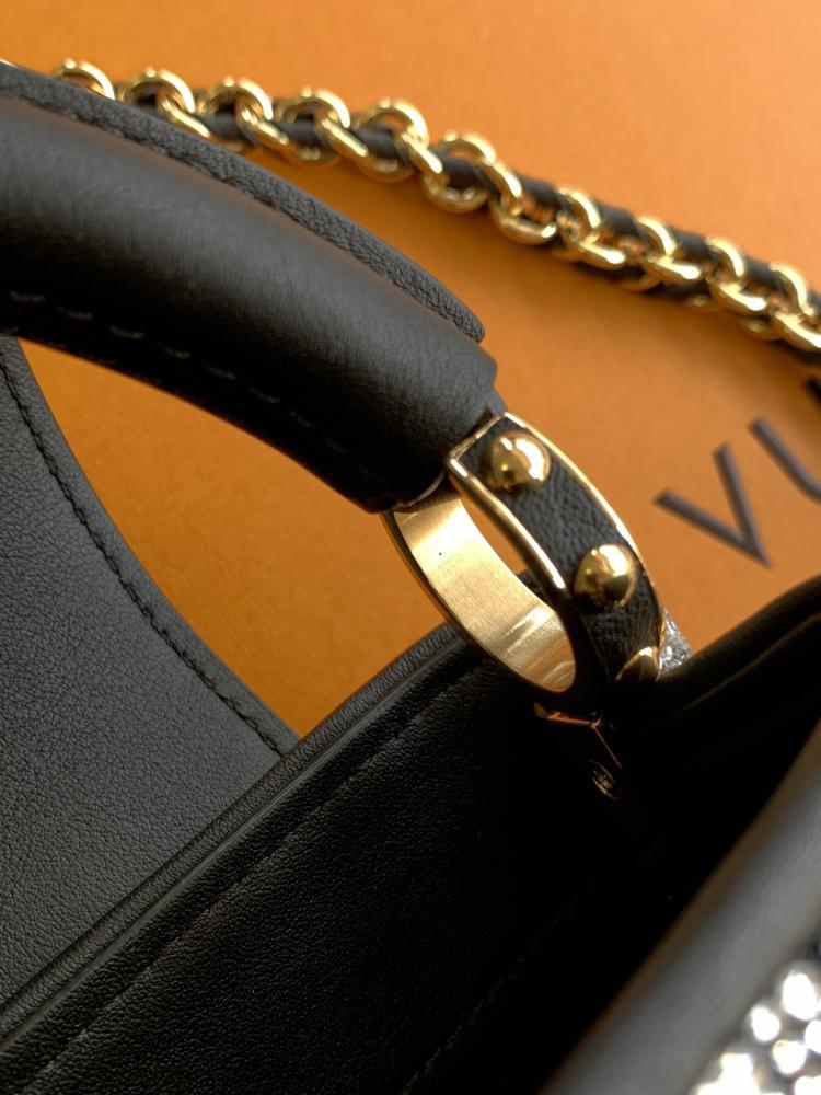 Crystal-Embellished Leather Wallet