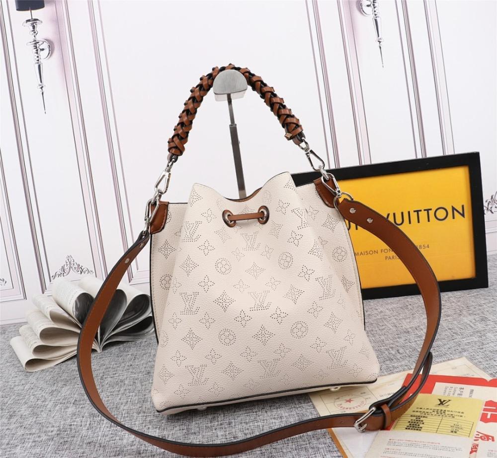 Classic Luxury Woven Calfskin Bucket Bag – Special Edition