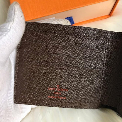 Italian-Inspired Luxury Canvas Wallet