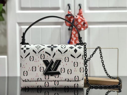 Leather Top Handle Bag