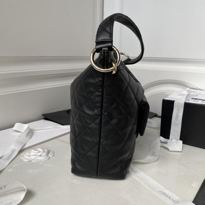 Calfskin Hobo Bag