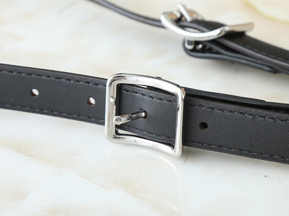 Luxury Refined Lambskin Crossbody Bag
