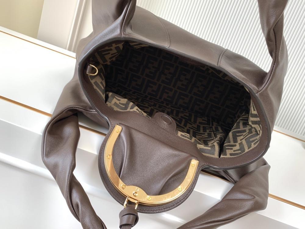 Leather Top Handle Bag