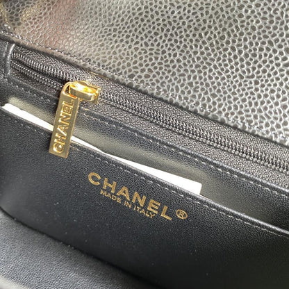 Leather Top Handle Bag