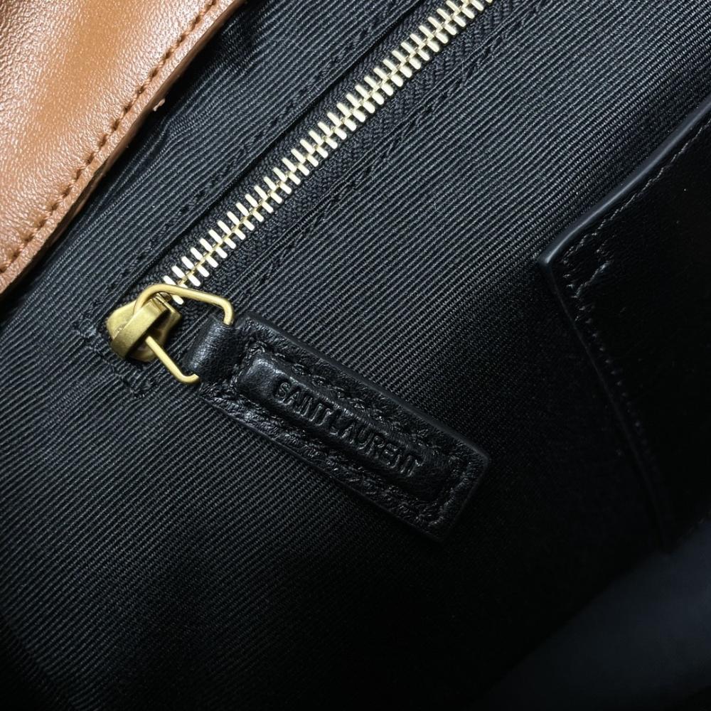 Classic Leather Top Handle Bag