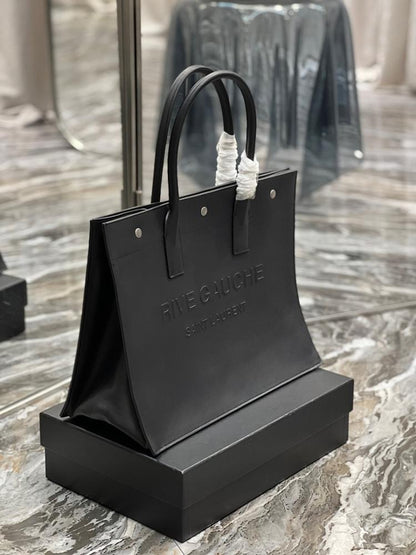 Stylish Refined Leather Tote Bag