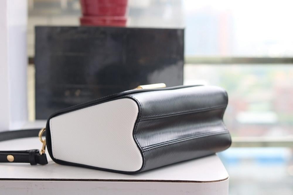 Twist Leather Crossbody Bag