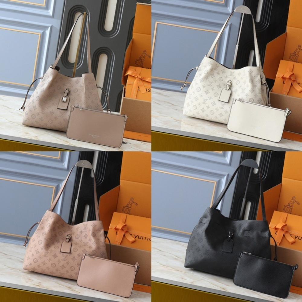 Modern Refined Silver Leather Top Handle Bag