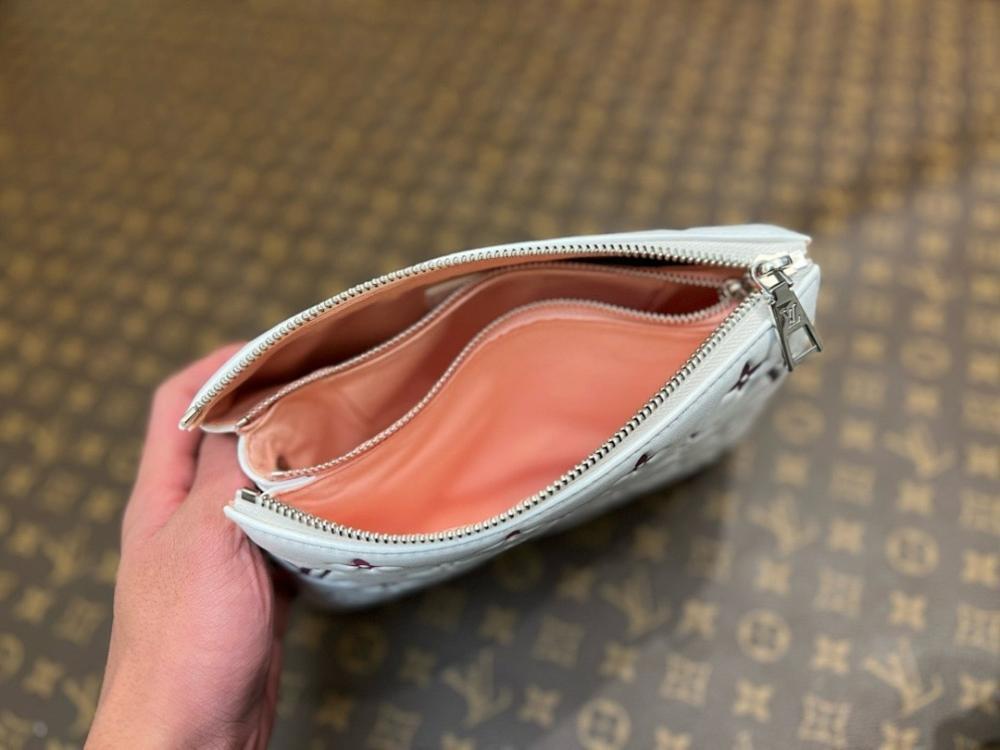 Modern Stylish Quilted Lambskin Top Handle Bag
