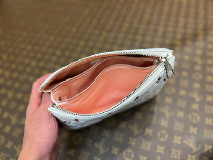 Modern Stylish Quilted Lambskin Top Handle Bag