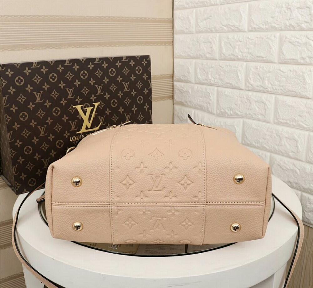 Modern Refined Monogram Top Handle Bag