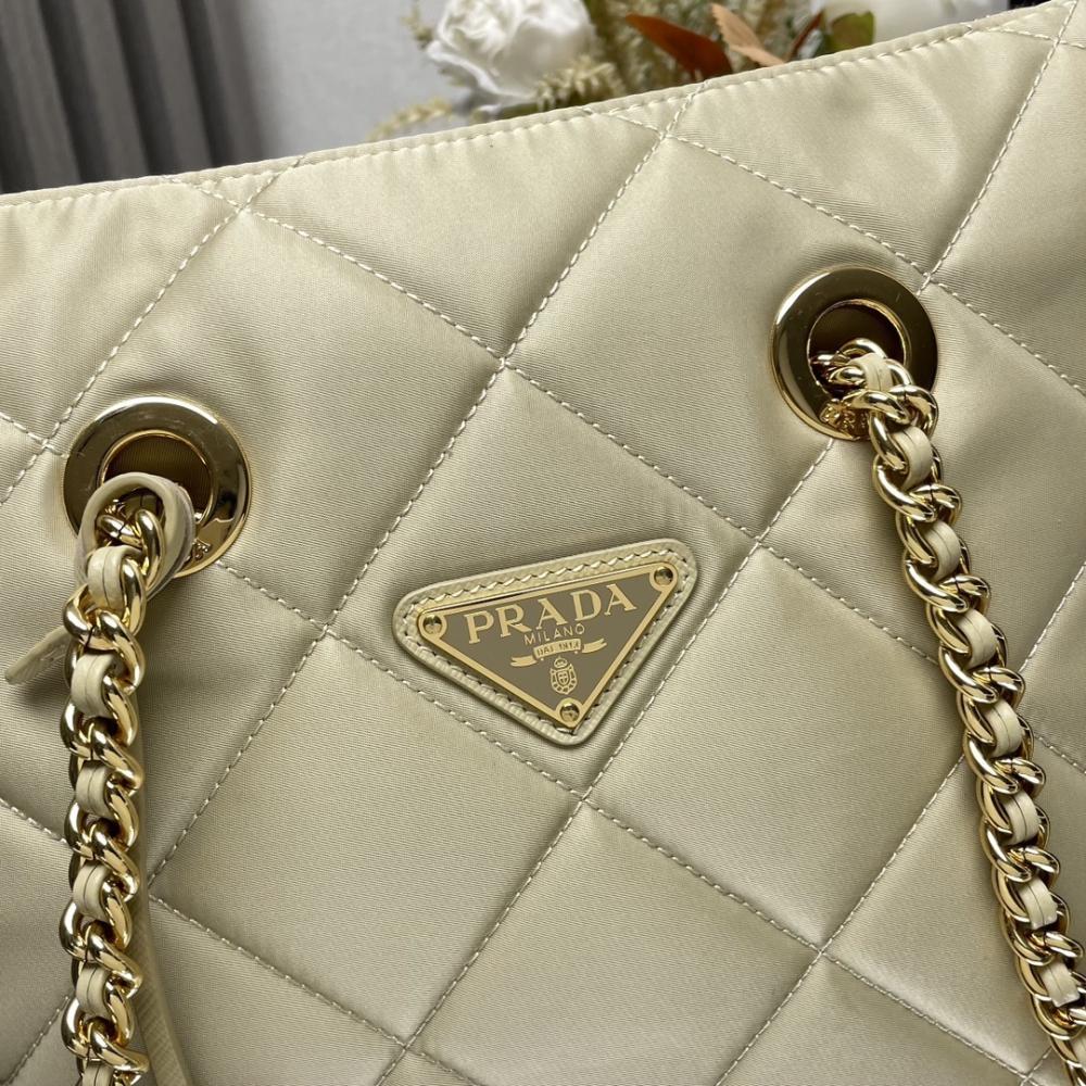 Quilted Nylon Crossbody Bag