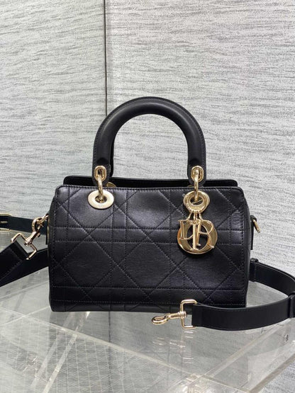 Leather Top Handle Bag