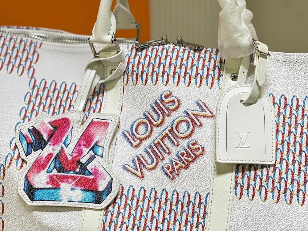 Classic Printed Leather Top Handle Bag – Limited Edition