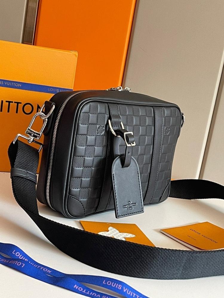 Luxury Refined Leather Crossbody Bag