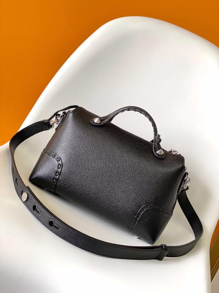 Calfskin Top Handle Bag