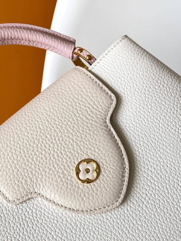 Calfskin Top Handle Bag