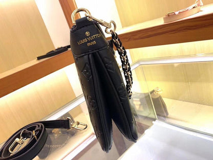 Modern Luxury Woven Leather Shoulder Bag