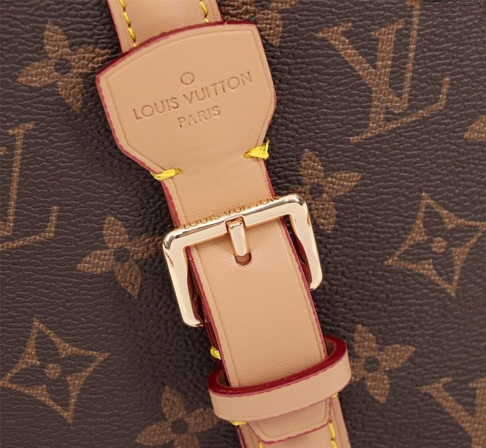 Stylish Monogram Leather Shoulder Bag – Special Edition