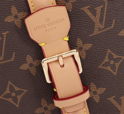 Stylish Monogram Leather Shoulder Bag – Special Edition